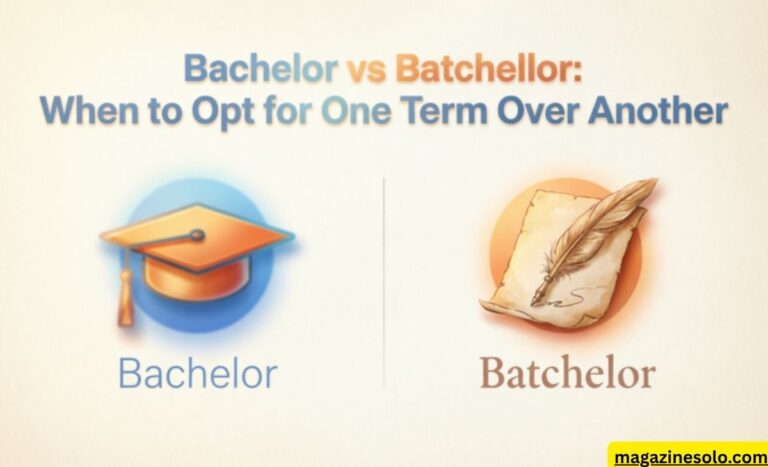 Bachelor vs Batchelor: When to Opt for One Term Over Another