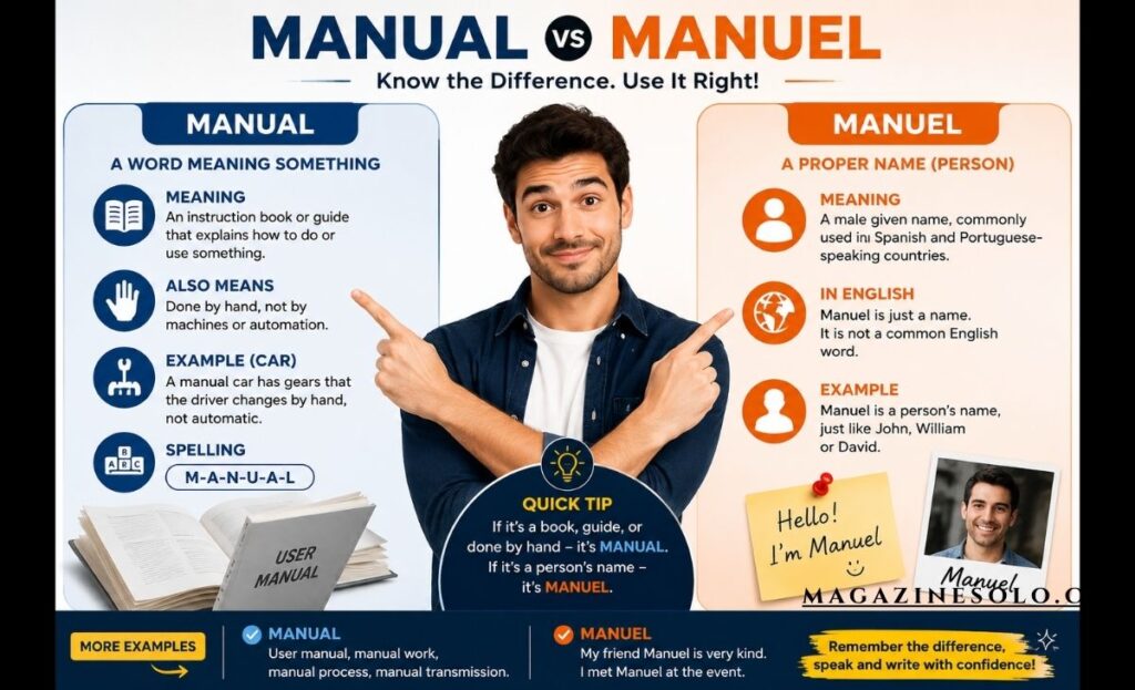 Manuel Vs Manual