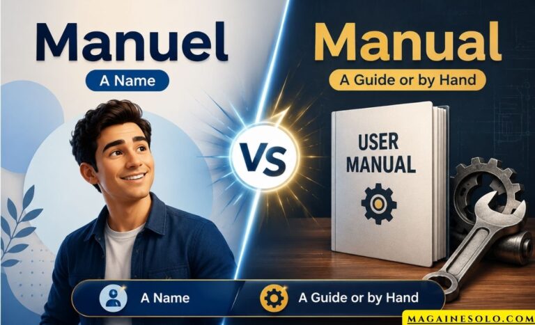 Manuel Vs. Manual: When To Use Each One In Writing?