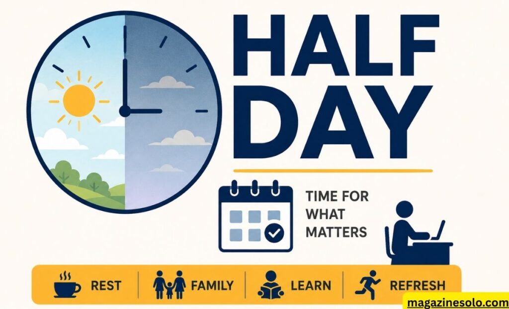 Half Day or Half-Day