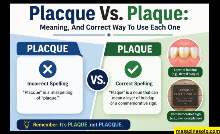 Placque Vs. Plaque: Meaning, And Correct Way To Use Each One