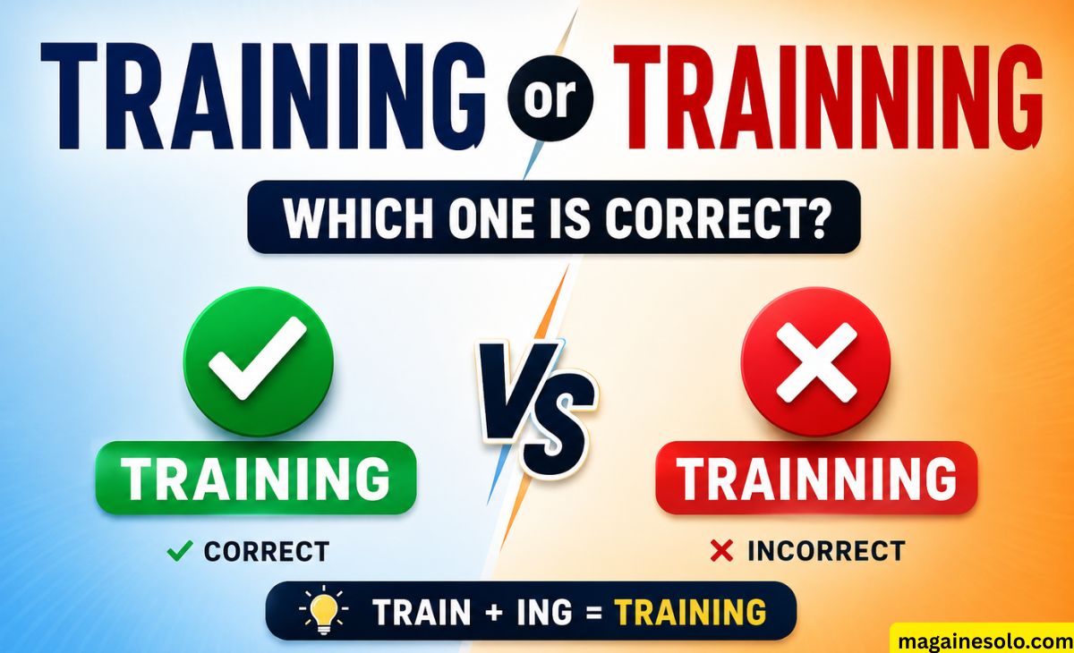 Training or Trainning: Which One Is Correct?