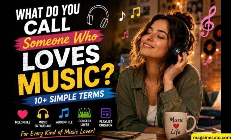 What Do You Call Someone Who Loves Music? 10+ Simple Terms