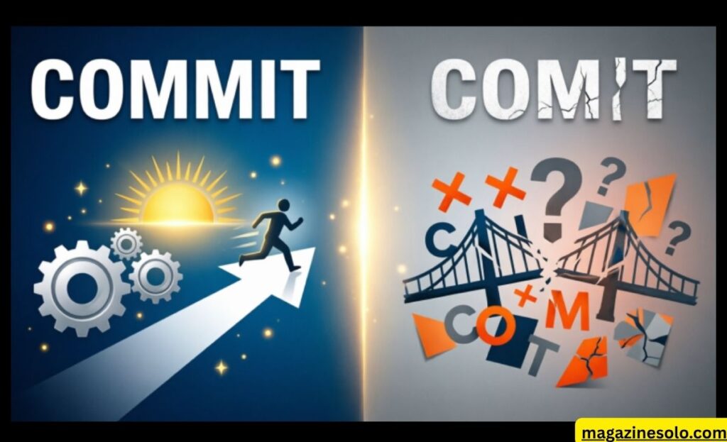 comit vs commit