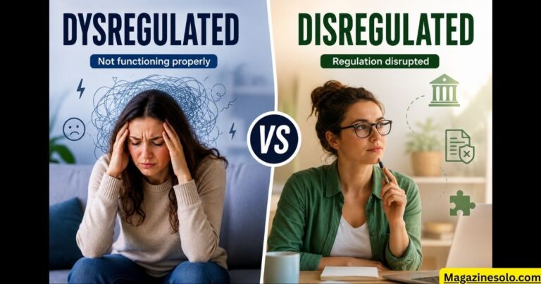 Dysregulated vs Disregulated: How Are These Words Connected?