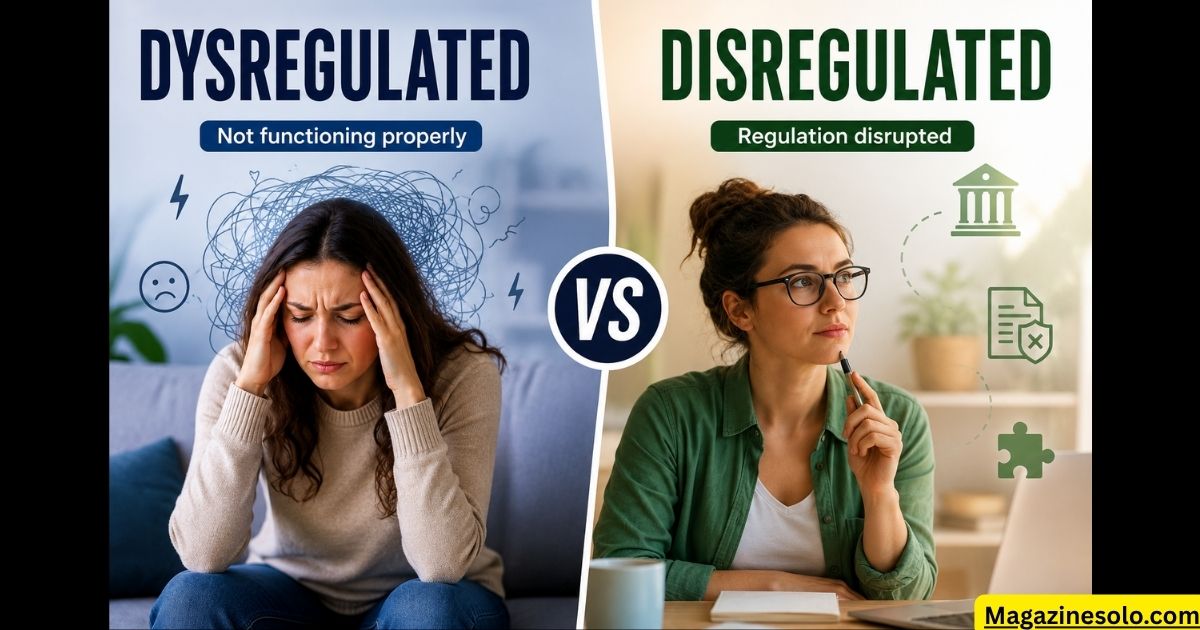 Dysregulated vs Disregulated: How Are These Words Connected?