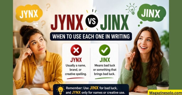Jynx vs Jinx: When To Use Each One In Writing