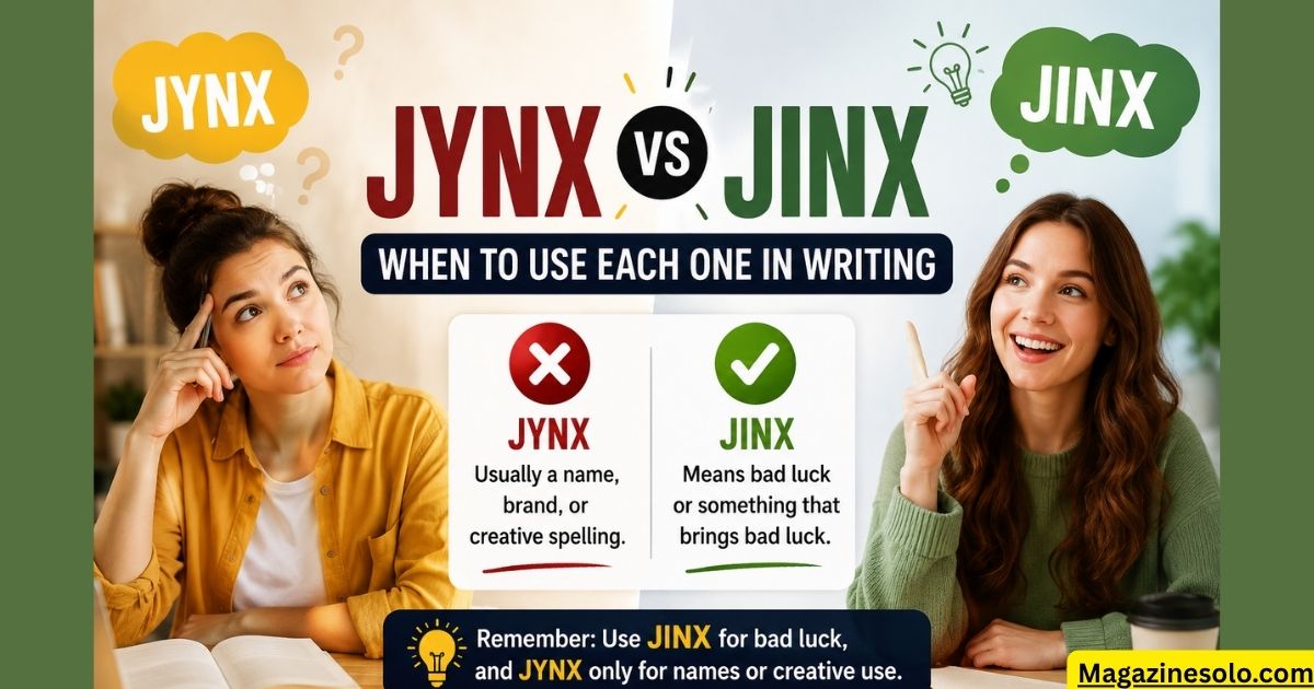 Jynx vs Jinx: When To Use Each One In Writing