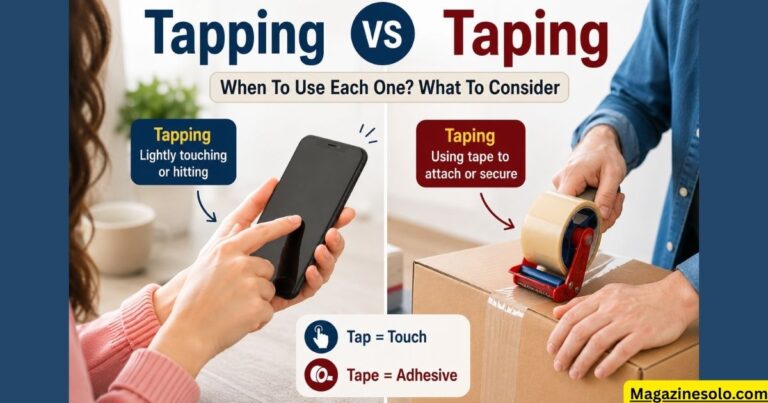 Tapping vs Taping: When To Use Each One? What To Consider