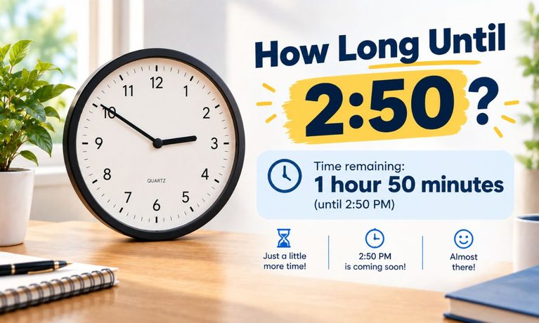 How Long Until 2:50? Your Complete Time Calculation Guide