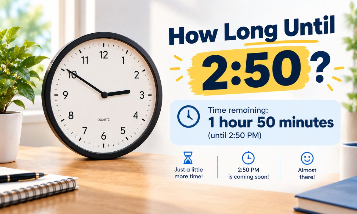 How Long Until 2:50? Your Complete Time Calculation Guide