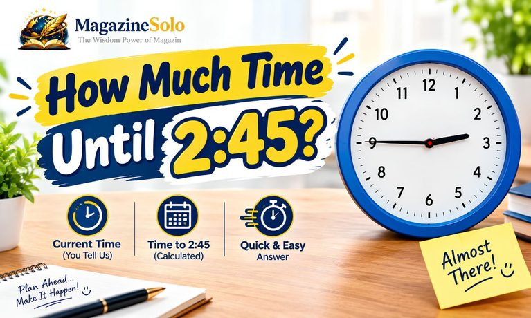 How Much Time Until 2:45?