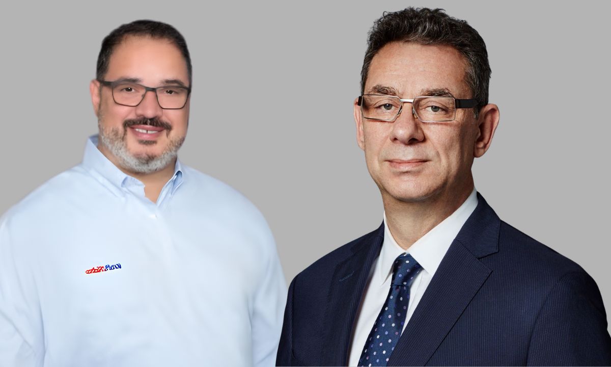 Miguel Patricio and Albert Bourla