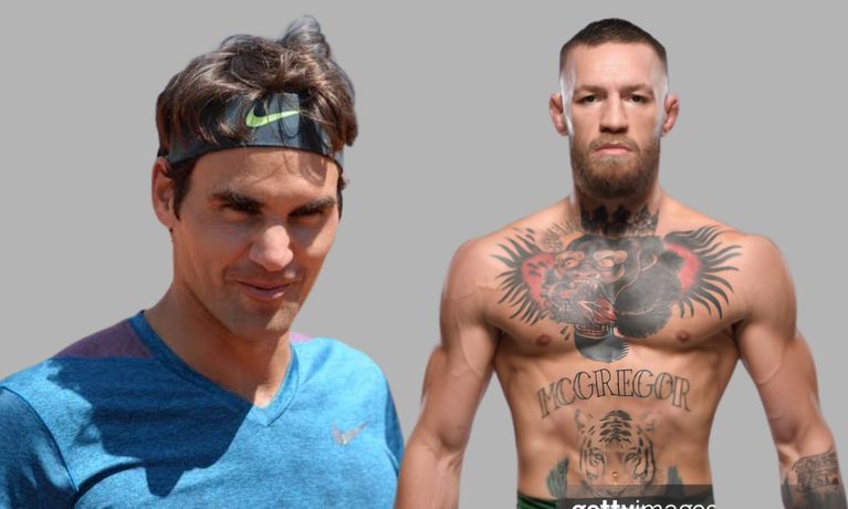 Roger Federer and Conor McGregor
