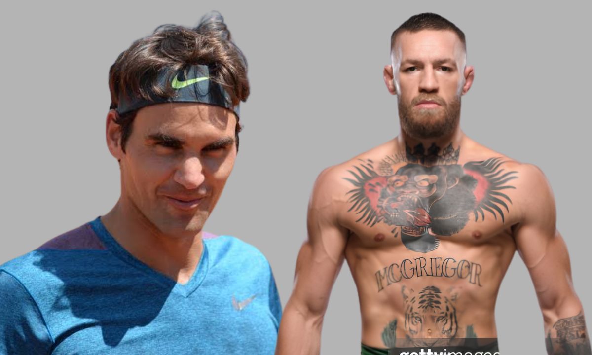 Roger Federer and Conor McGregor