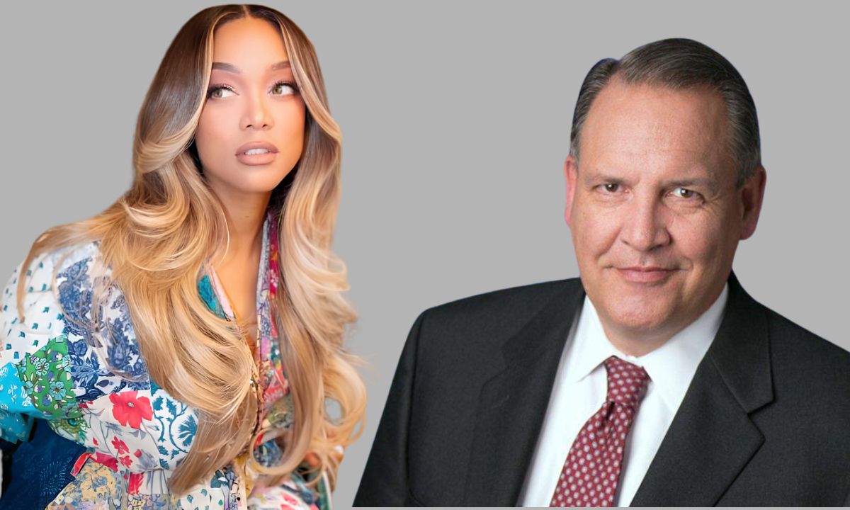 Tyra Banks and Greg Hayes